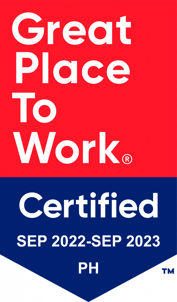 Great Place To Work Certified Company - GoTeam Philippines