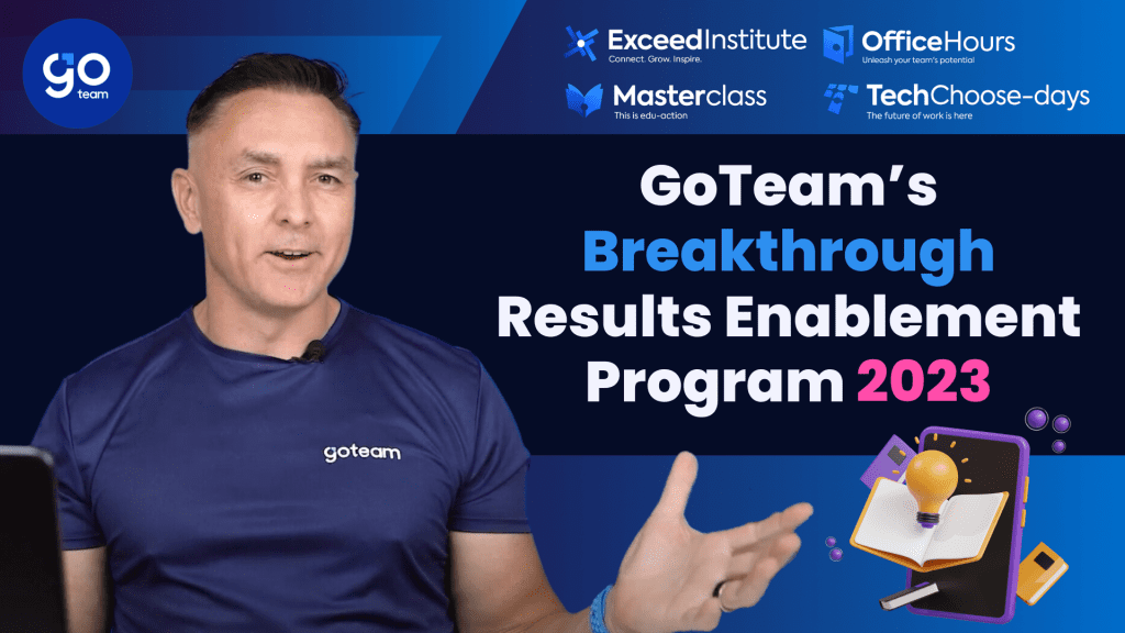 What is GoTeam's Breakthrough Results Enablement Program