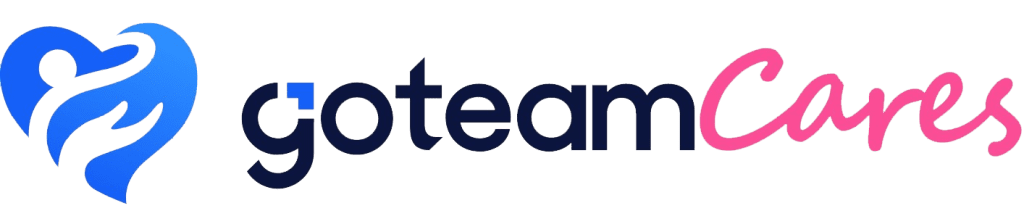 Goteam cares logo