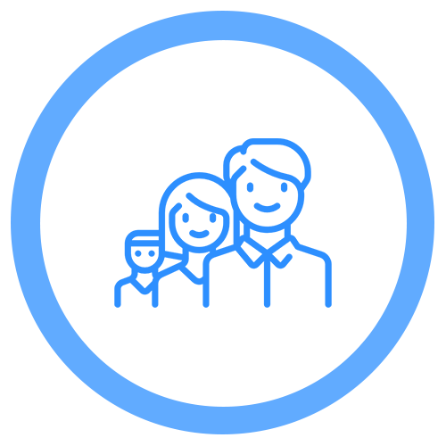 family-icon-blue-outline-white-bg