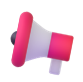 Pink Megaphone - Icon
