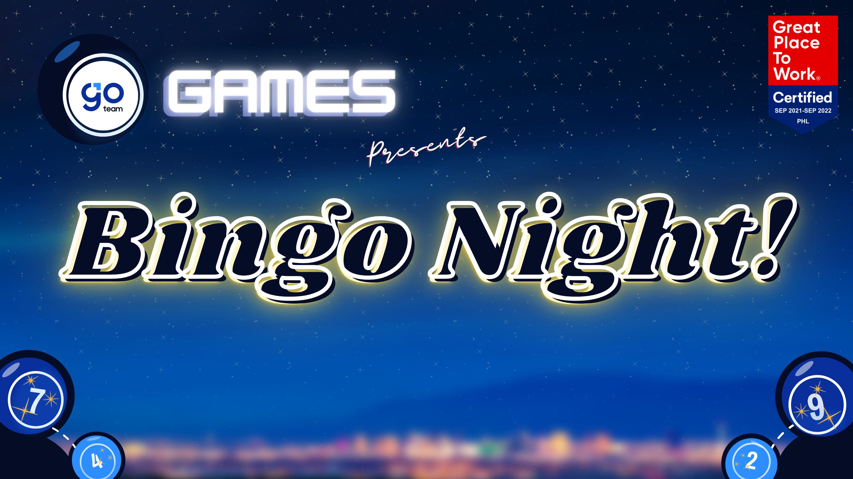 Bingo Night Slide